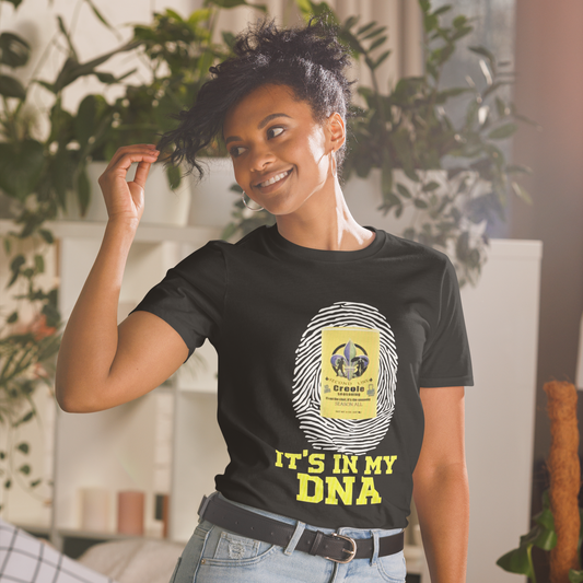 Short Sleeve Unisex T-Shirt - It's in my DNA - Second Line Creole